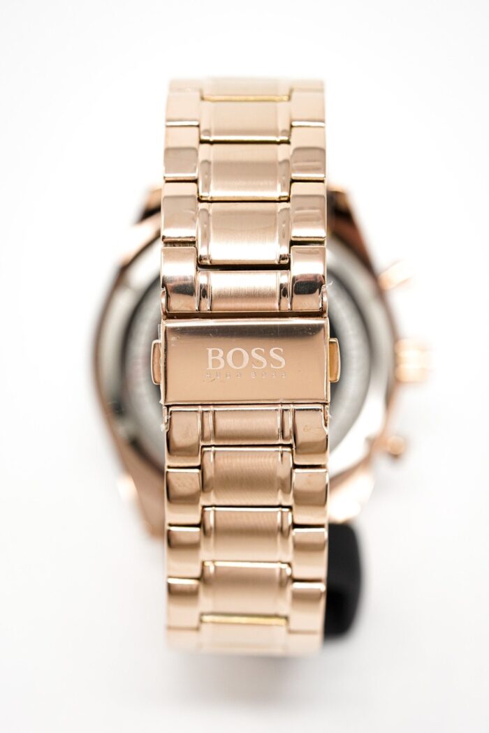 Hugo Boss Men's Watch Chronograph Trophy Rose Gold - HB1513632 - Image 4